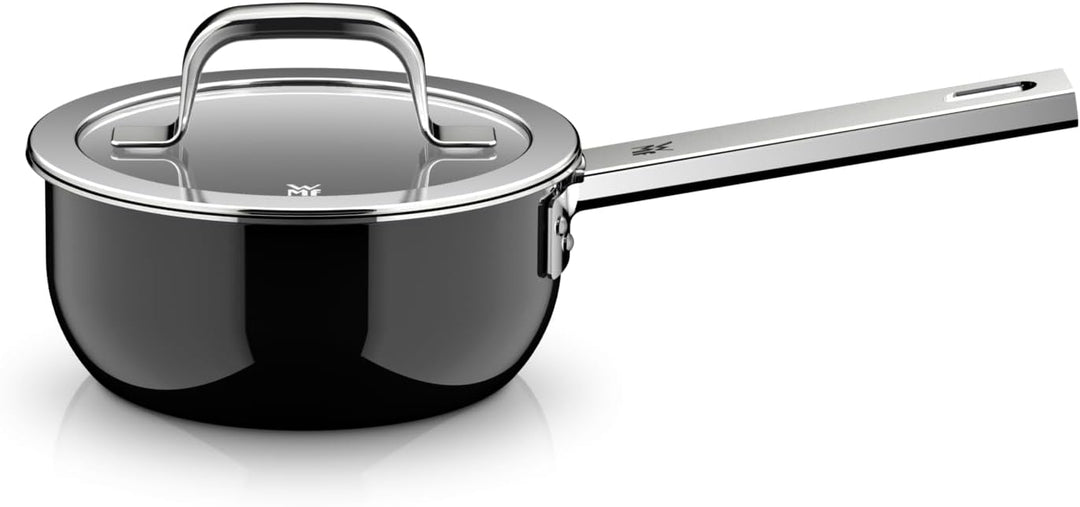 WMF Fusiontec Mineral Pro, Stielkasserolle mit Deckel, 16 cm, langlebiges, kratzfestes Material, Kas