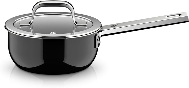 WMF Fusiontec Mineral Pro, Stielkasserolle mit Deckel, 16 cm, langlebiges, kratzfestes Material, Kas