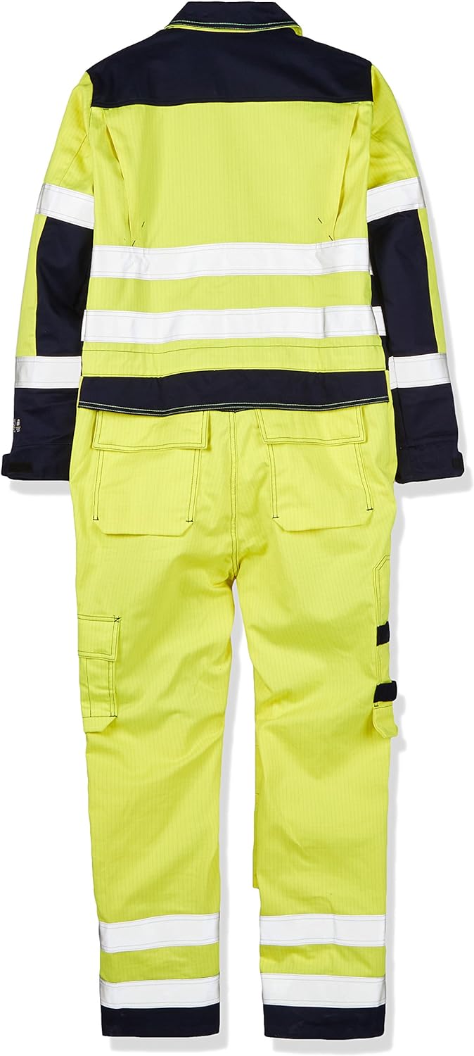 Blaklader 63781514 MULTINORM-OVERALLS, Gelb/Marine, grootte C60, C60