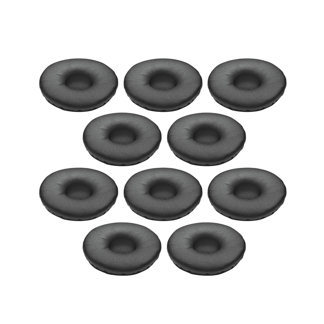 Jabra Kunstleder-Ohrkissen (Grösse: L) für Contact-Center-Kabel-Headset Biz 2400, Packung mit 10 Stü