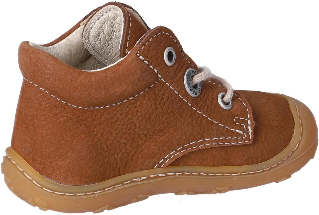 RICOSTA Baby Lauflernschuhe - Jungen Cory braun 18 EU Weit, 18 EU Weit