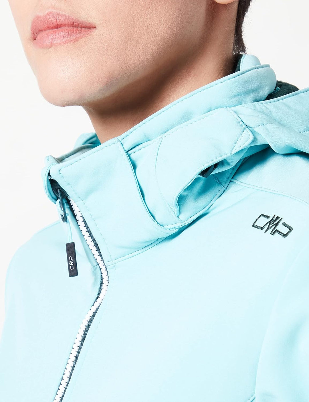 CMP Damen Windproof And Waterproof Softshell Jacket Wp 7.000 Jacke 38 Acqua, 38 Acqua