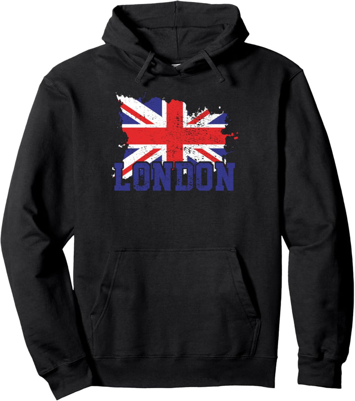 London Vintage Pullover Hoodie