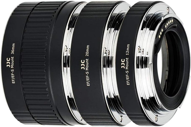 JJC AF Autofokus Zwischenringe 12/20/36MM für Canon EF/EF-S Mount EOS 850D 800D 760D 750D 700D 250D