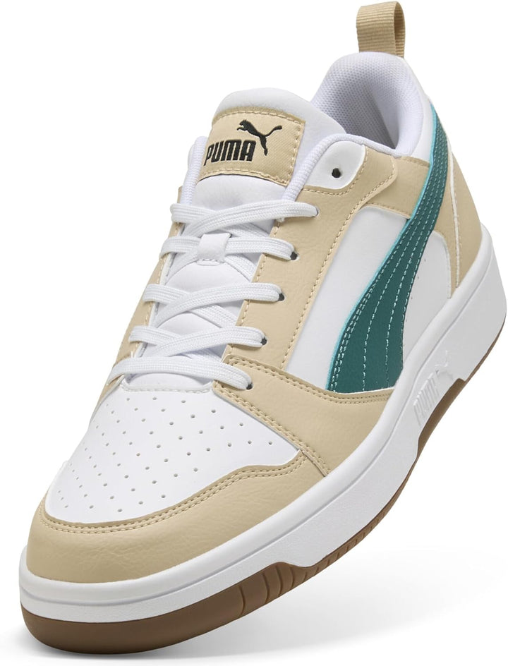 PUMA Unisex DivecatBadeschuhe 36 EU Toasted Almond Emerald Ice White Beige Green, 36 EU Toasted Almo