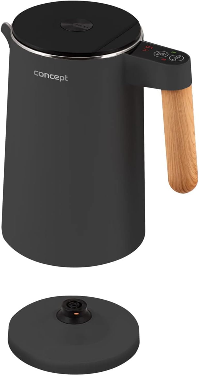 Concept RK3302 Wasserkessel Wasserkocher mit Temperaturregelung 1,5L KEEP WARM-Funktion Wasserstanda