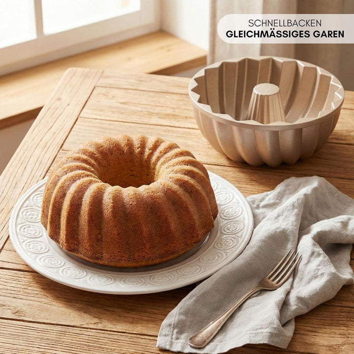 Erreke Gugelhupfform, Professionelle Qualität Kuchenform, Gugelhupf Backform, Sehr Widerstandsfähig,