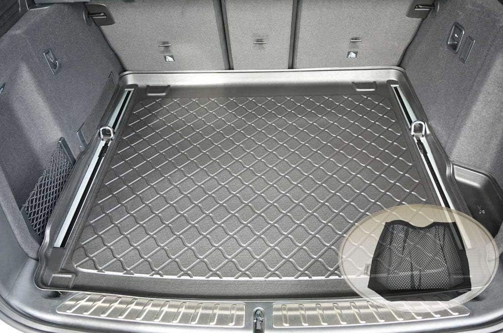 Z3294161 Gummierte Kofferraumwanne fahrzeugspezifisch + Klett-Organizer (Laderaumwanne, Kofferraumma