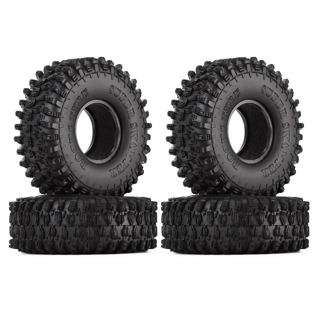 INJORA RC Reifen 1,9inch Crawler Reifen für 1:10 RC Crawler Axial SCX10 90047 SCX10 III AXI03007 D90