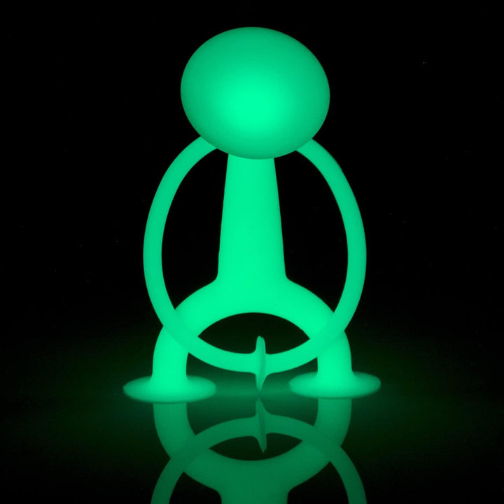 MOLUK 43110, OOGI Glow in the Dark, elastische Stretch-Figur mit Saugnäpfen, Lernspielzeug aus Silik