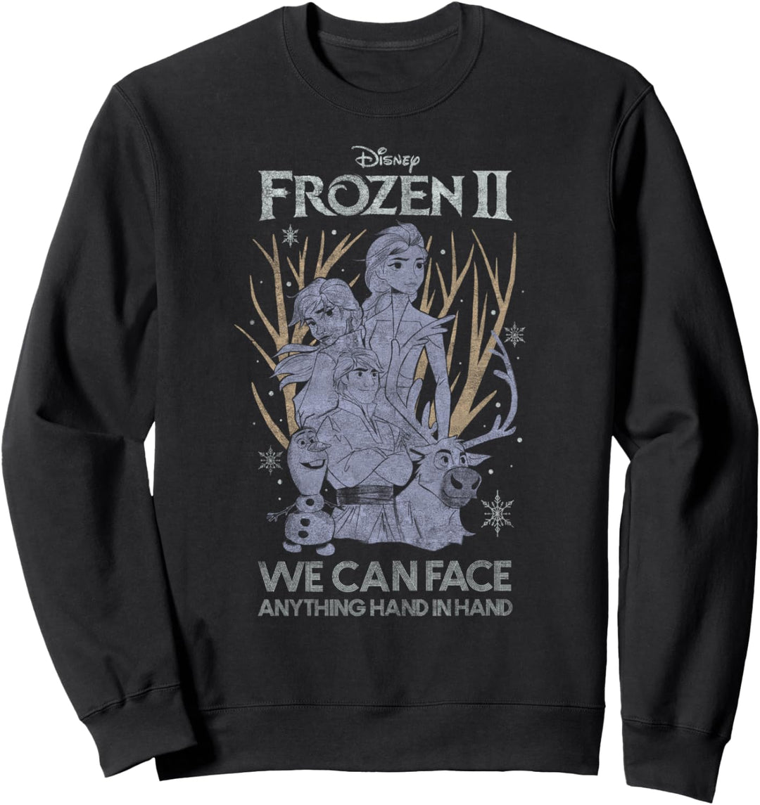 Disney Frozen 2 We Can Face Anything Group Shot C1 Sweatshirt