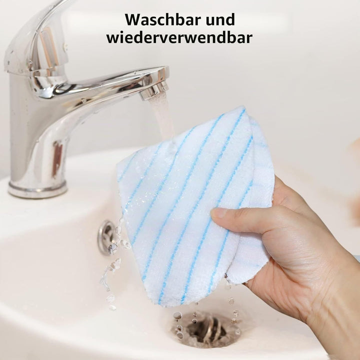 Chuancheng 50 Stück Wischtuch-Zubehör für Ecovacs Deebot Ozmo N8 Pro +/ T8 Max/ T9 AIVI/ T8 +/ N8Pro