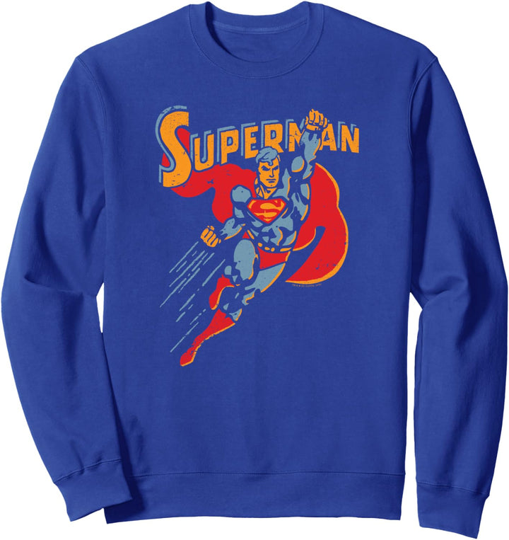 Superman Life Like Action Sweatshirt