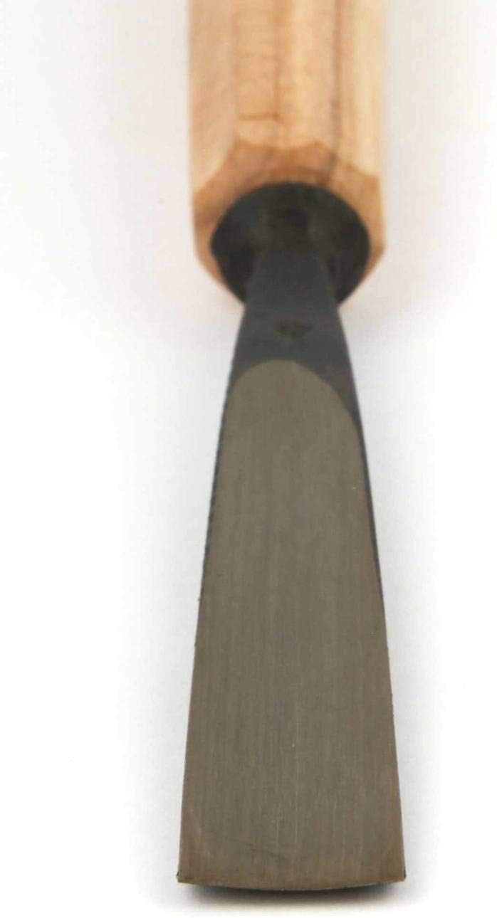 STUBAI Stemmeisen Stechbeitel Serie 52 - Form 4 | Gerades Flacheisen - 45 mm, mit Holzgriff, zum Vor