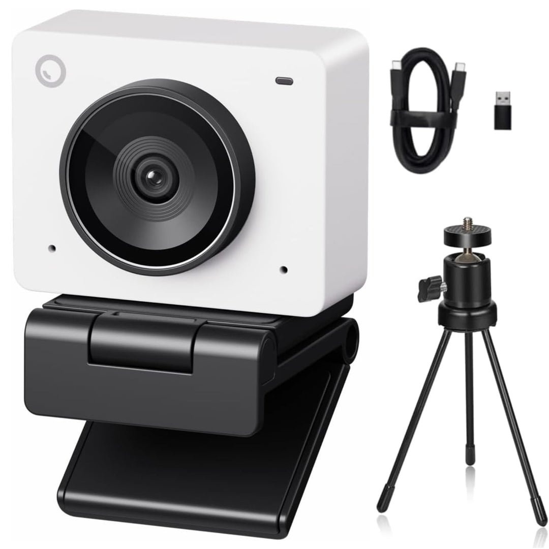 OBSBOT Meet 2 Ultra HD 4K Streaming Webcam, 1080p at 60 FPS, Videokonferenz Kamera mit KI Automatisc