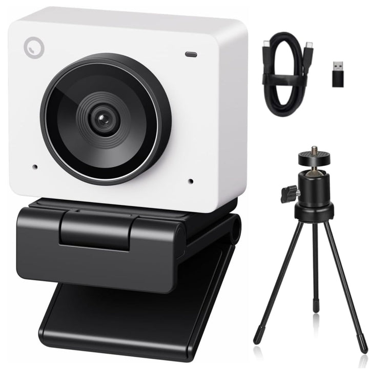 OBSBOT Meet 2 Ultra HD 4K Streaming Webcam, 1080p at 60 FPS, Videokonferenz Kamera mit KI Automatisc