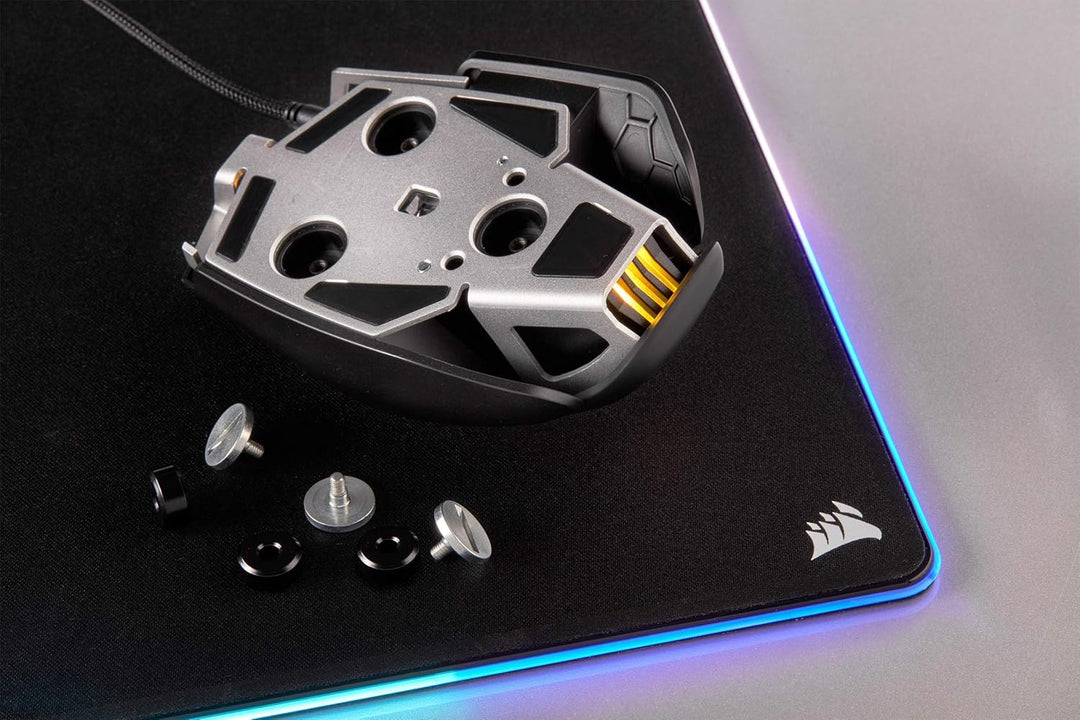 Corsair M65 Elite RGB FPS Gaming Maus (18.000 DPI optischer Sensor, RGB LED Hintergrundbeleuchtung,