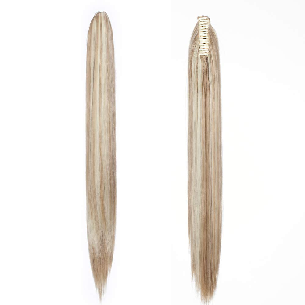 SEGO Ponytail Extension Pferdeschwanz Haarteil Haarverlängerung Zopf mit Butterfly-Klammer Hair Piec