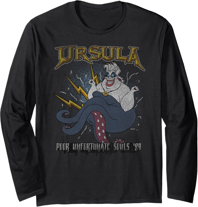 Disney The Little Mermaid Ursula Distressed Unfortunate Soul Langarmshirt