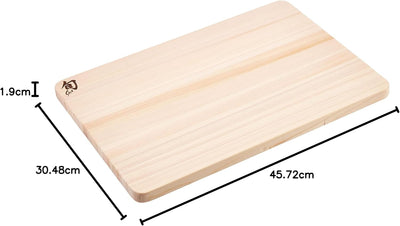 KAI DM0817 Hinoki-Board - Large 45,7 x 30,5 x 2,0 cm Natur, 45,7 x 30,5 x 2,0 cm Natur