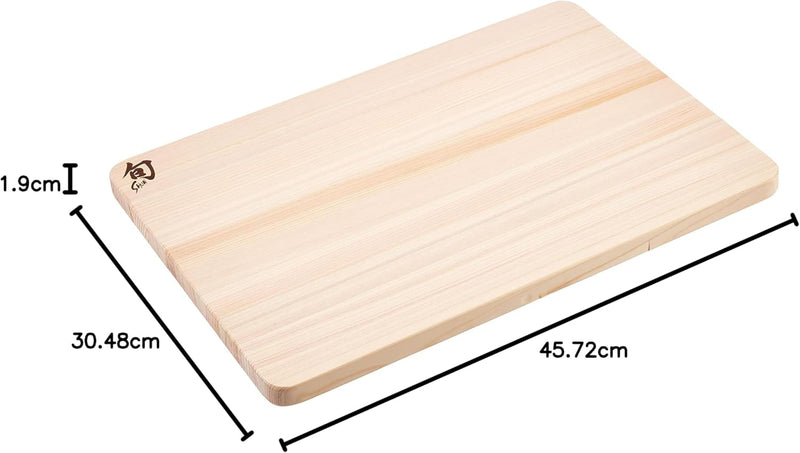 KAI DM0817 Hinoki-Board - Large 45,7 x 30,5 x 2,0 cm Natur, 45,7 x 30,5 x 2,0 cm Natur