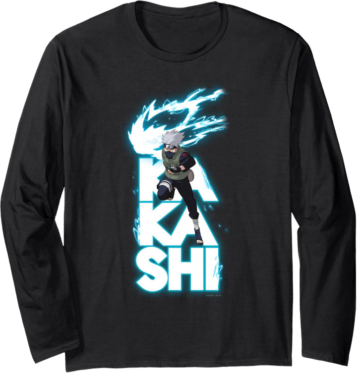 Naruto Shippuden Kakashi Stacked Type Langarmshirt