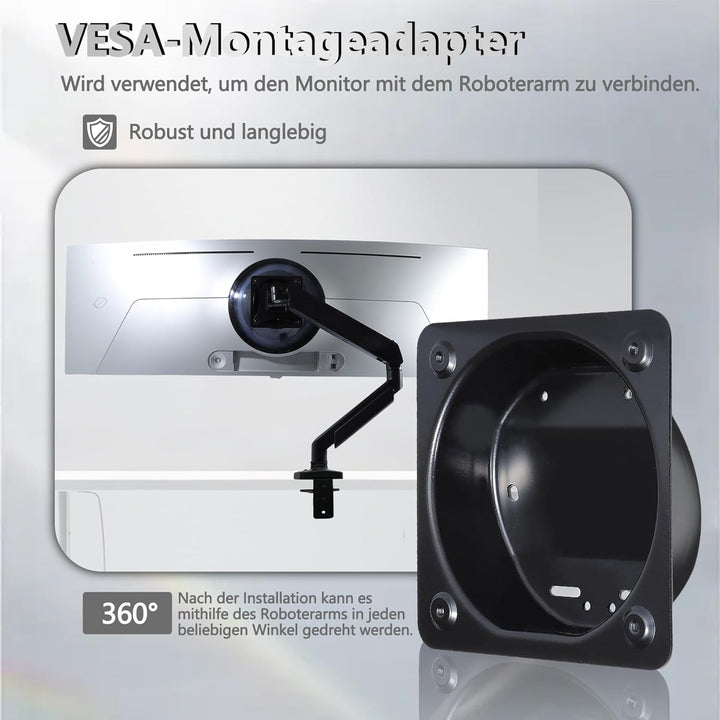 Odyssey OLED G9 VESA-Halterungsadapter kompatibel mit Samsung Odyssey OLED G9 49-Zoll-Monitor (passe