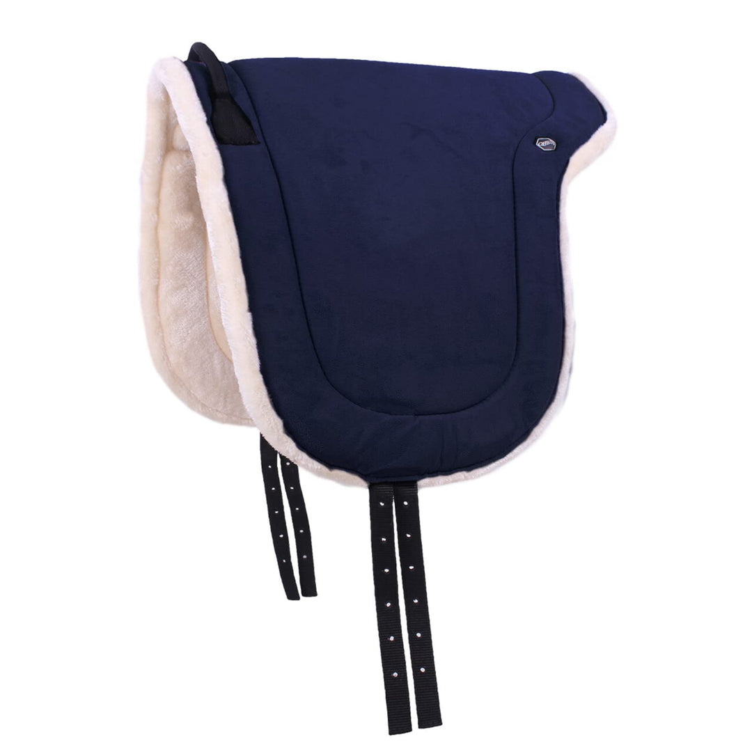 QHP Bareback Pad Sattelkissen, Grösse:Shetty, Farbe:Navy Shetty navy, Shetty navy