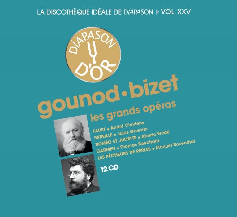 La discothèque idéale de Diapason, vol. 25 / Gounod, Bizet : Les grands opéras., Audio-CD