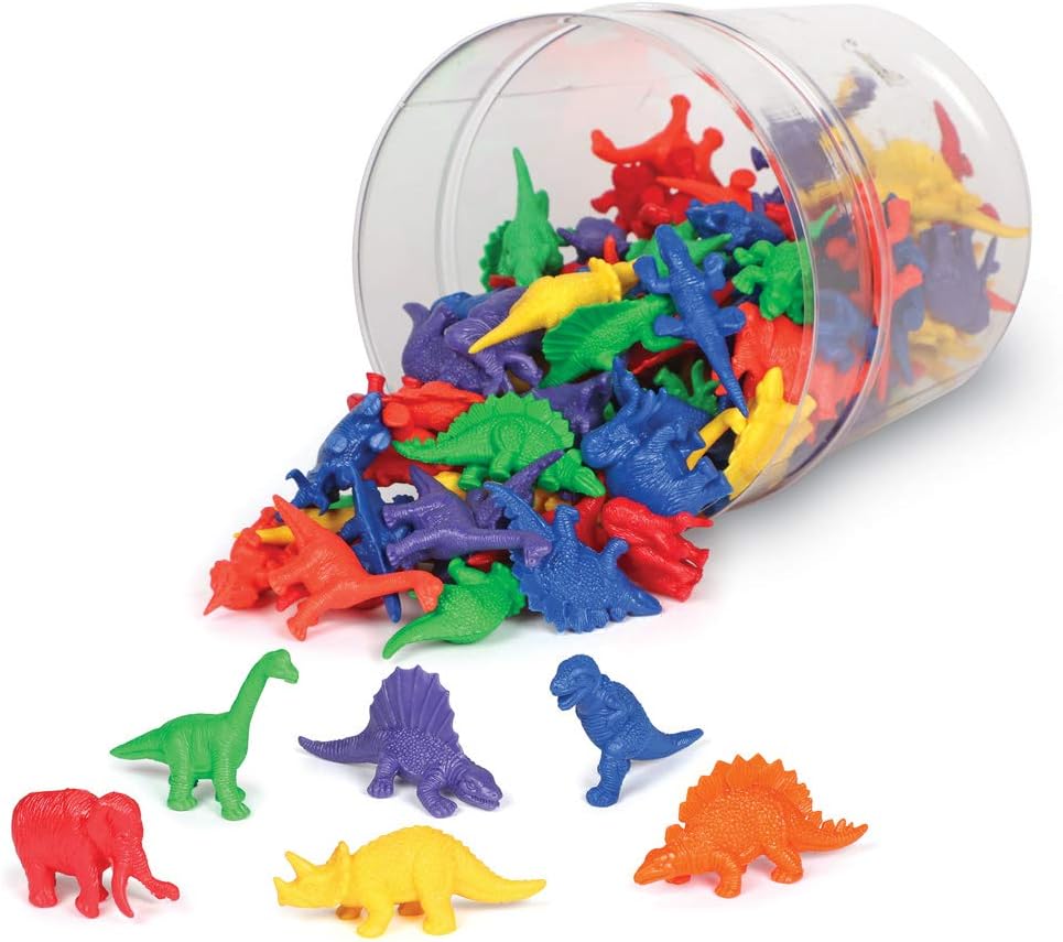 Learning Resources Mini-Dinos Spielfiguren (108 Stück)