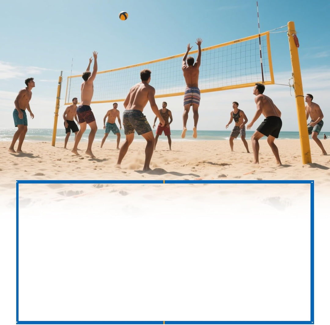 Generisch Sandvolleyball Linien,Spielfeldausstattung | Tragbares Sportzubehör & Wiederverwendbare Ou