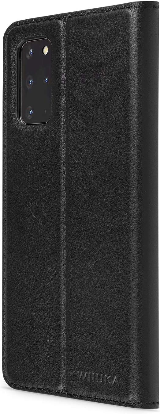 WIIUKA Echt Ledertasche - TRAVEL Nature - Hülle für Samsung Galaxy S20+ Plus, ITALIENISCHES Leder, S