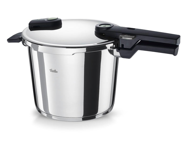 Fissler Vitaquick® Elemental Schnellkochtopf 6,0 L (Ø 22 cm) salbeigrün – Made in Germany, bis zu 70