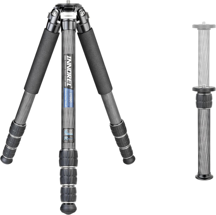Kohlefaser-Stativ-INNOREL CT85C Ohne Kopf Super professionelles tragbares Reisestativ für DSLR-Kamer
