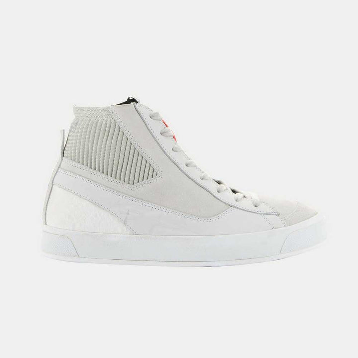 Alpinestars Stated Motorrad Schuhe, weiss/grau, 12.5 (46) Weiss Grau 46 EU, Weiss Grau 46 EU