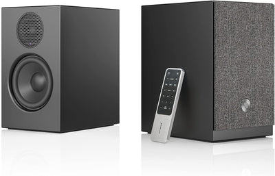 Audio Pro A28 - Kabellose Aktiv Multiroom Lautsprecher mit Bluetooth & WiFi - Stereo Speaker für Hom