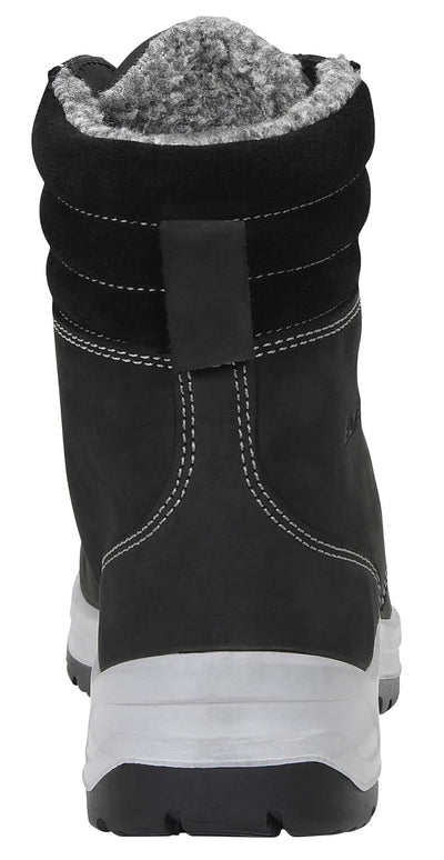 ELTEN Sicherheitsschuhe LILLY black High ESD S3, Damen, Lederschuh, robust, warm, schwarz, Stahlkapp