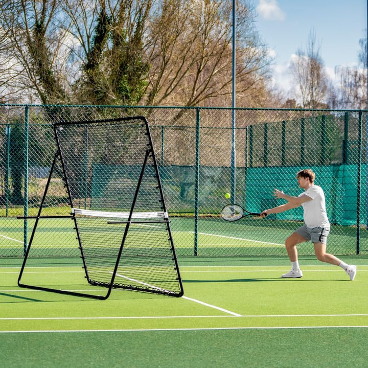 Vermont Tenniswand Garten (2,7m x 2,1m) - EIN Verstellbarer Tennis Rebounder - das perfekte Tennis R