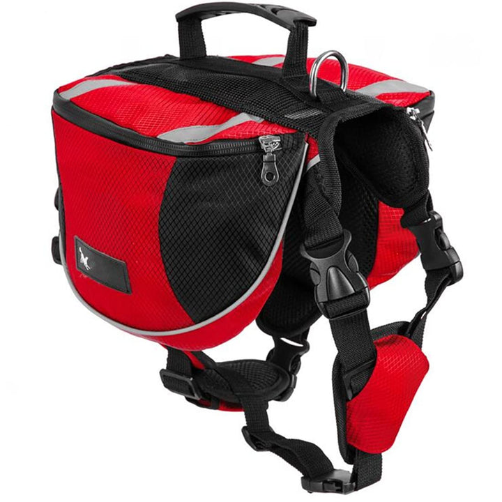 Satteltasche Hunderucksack für Mittlere Grosse Hunde, Packtaschen Rucksack für Reisen Wandern Traini