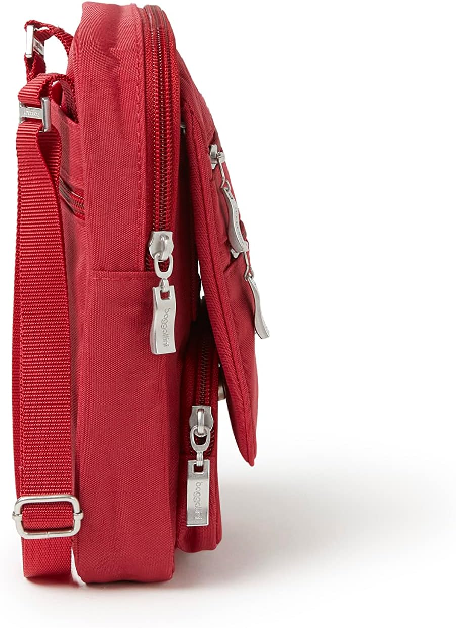 Baggallini RFID Journey Crossbody Apfel, Apfel