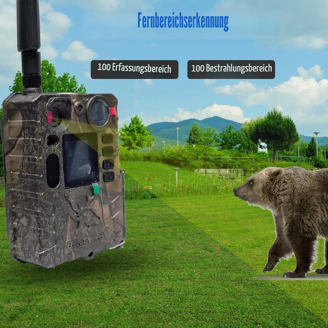 BolyGuard 4G Wildkamera MMS GPRS Email Nachtsichtkamera mit Handy