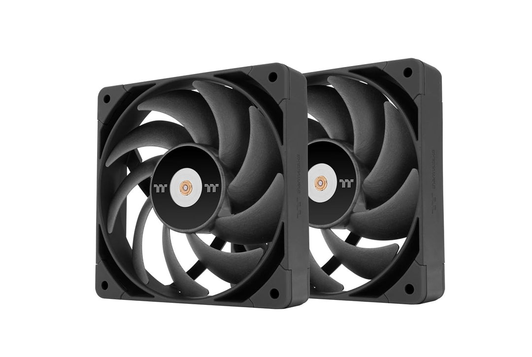 Thermaltake TOUGHFAN 14 Pro PC Cooling Fan | 2 Pack Black 2 Fächer 140MM Schwarz, 2 Fächer 140MM Sch