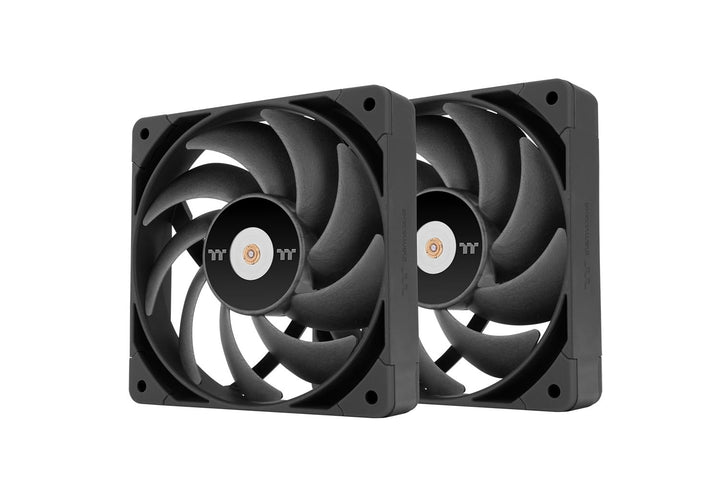 Thermaltake TOUGHFAN 14 Pro PC Cooling Fan | 2 Pack Black 2 Fächer 140MM Schwarz, 2 Fächer 140MM Sch