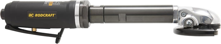 Rodcraft RC7170 Druckluft-Winkelschleifer, 100 mm Trennscheibe | 14000 U/min, langer Schaft und 746