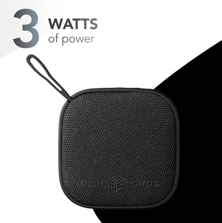 Music Sound - MINI - Bluetooth-Lautsprecher - 3-Watt-Leistung - 4 Stunden Spielzeit - Kompakt und tr
