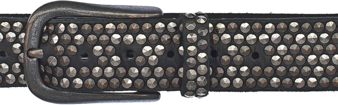 B.Belt Zoe Black Leather Belt W105 Black