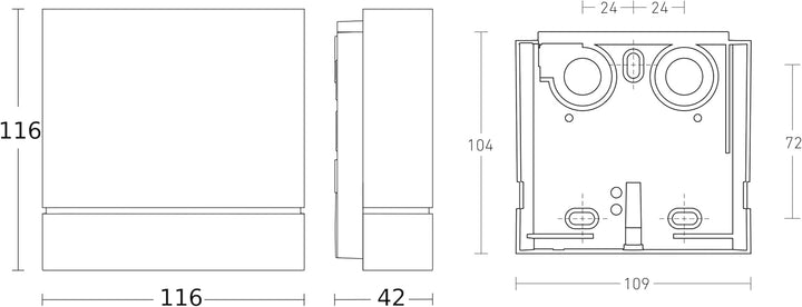 Steinel Bewegungsmelder IS 180 Digi anthrazit, 180° Erfassung, 8 m Reichweite, smarte Bluetooth Mesh