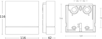 Steinel Bewegungsmelder IS 180 Digi anthrazit, 180° Erfassung, 8 m Reichweite, smarte Bluetooth Mesh