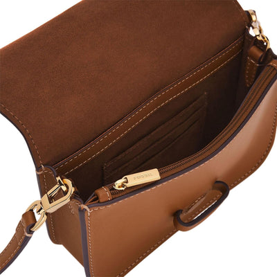 Fossil Damen Lennox Crossbody Brown, Brown