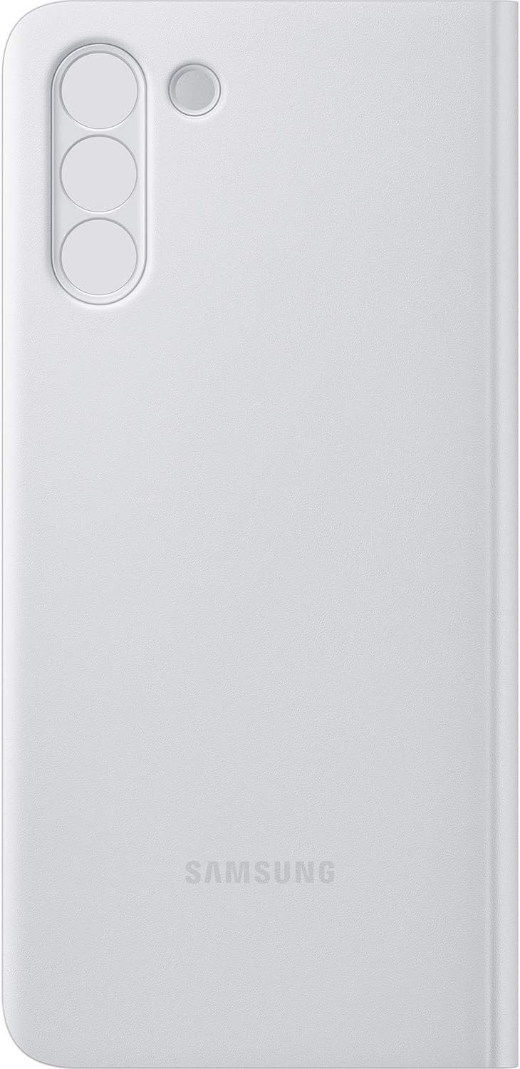 Samsung Clear View Smartphone Cover EF-ZG996 für Galaxy S21+ 5G Flip Cover, Handy-Hülle, extra-dünn,